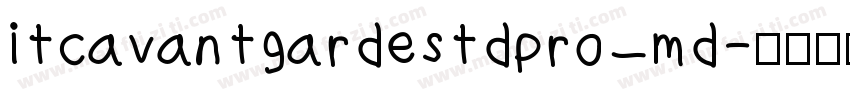 itcavantgardestdpro md字体转换